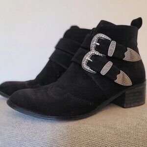 Black Western Booties from the UK